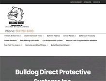 Tablet Screenshot of bulldogdirect.com